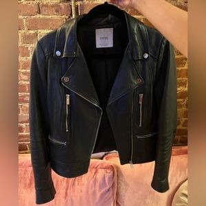 Genuine leather jacket